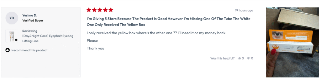【日夜护理】眼沥青眼袋提拉线