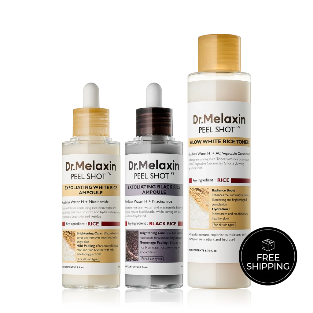 peel shot glow rice line