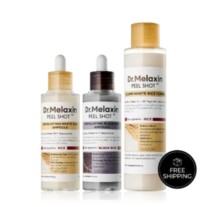 peel shot glow rice line