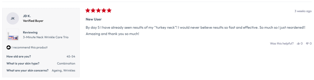 3分钟颈部除皱三件套