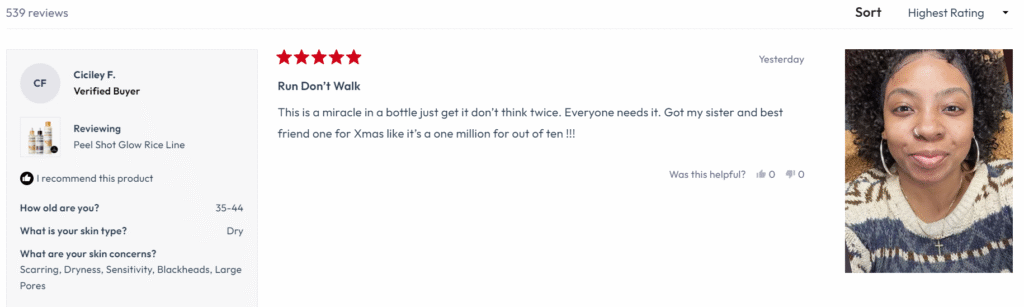 ⚡last 5 hours⚡get 3 sets!🚀just $29.99🚀peel shot glow rice line